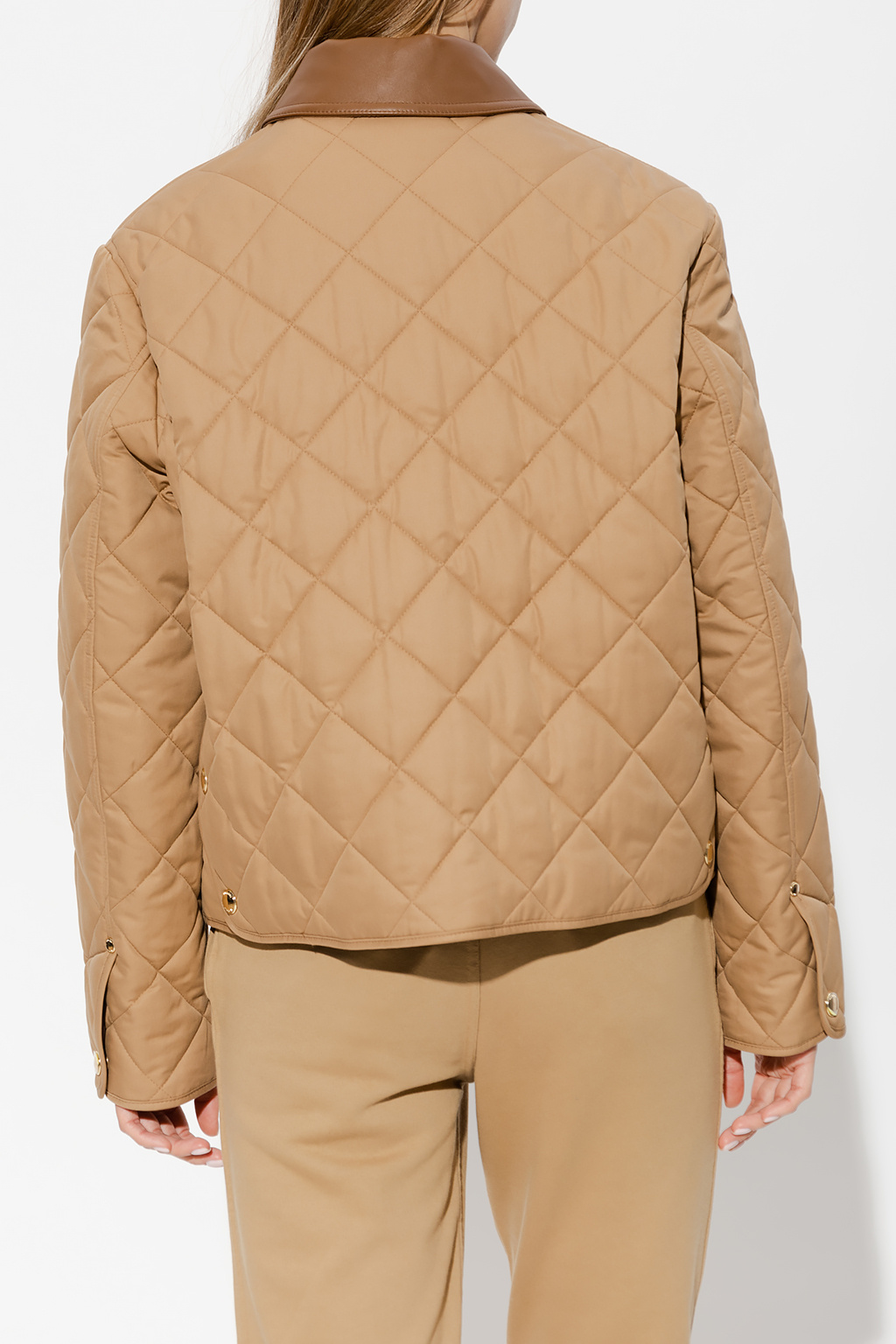 Burberry quilted jacket canvas best sale